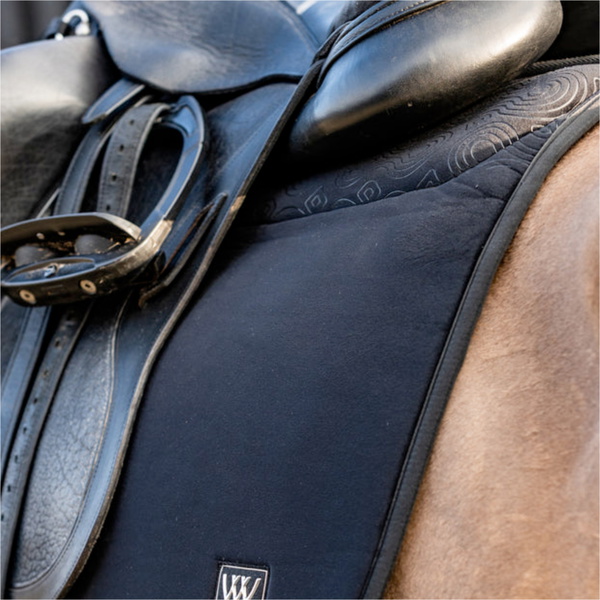 2026 Woof Wear Elite Confort Plus Dressage Tapis De Selle WS0054-BKBK - Black